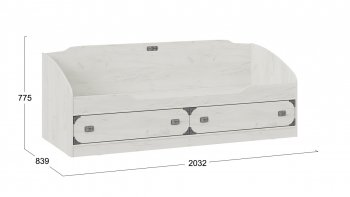 Кровать с ящиками «Калипсо» - ТД-389.12.01 в Железногорске - mebel154.com