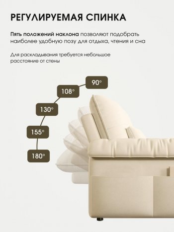 Диван-кровать ЛУНО 160см в Железногорске - mebel154.com