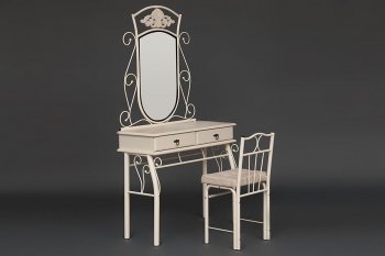 Столик туалетный CANZONA (столик/зеркало + стул) в Железногорске - mebel154.com