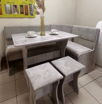 Кухонный уголок Миссия V ткань в Железногорске - mebel154.com