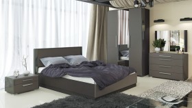 Двуспальная кровать с подъемным механизмом Наоми в Железногорске - mebel154.com