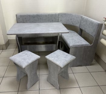 Кухонный уголок Миссия V велюр (сириус) в Железногорске - mebel154.com