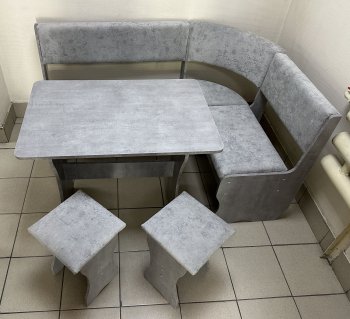 Кухонный уголок Миссия V велюр (сириус) в Железногорске - mebel154.com