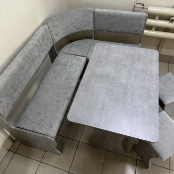 Кухонный уголок Миссия V велюр (сириус) в Железногорске - mebel154.com