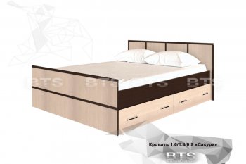 Кровать Сакура 1600(бтс) в Железногорске - mebel154.com