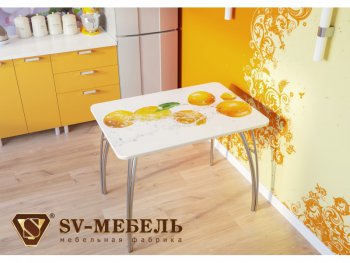 Стол обеденный Апельсин (sv) в Железногорске - mebel154.com