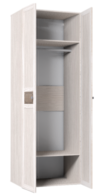 Шкаф для одежды 2-х дверный 54 Карина в Железногорске - mebel154.com